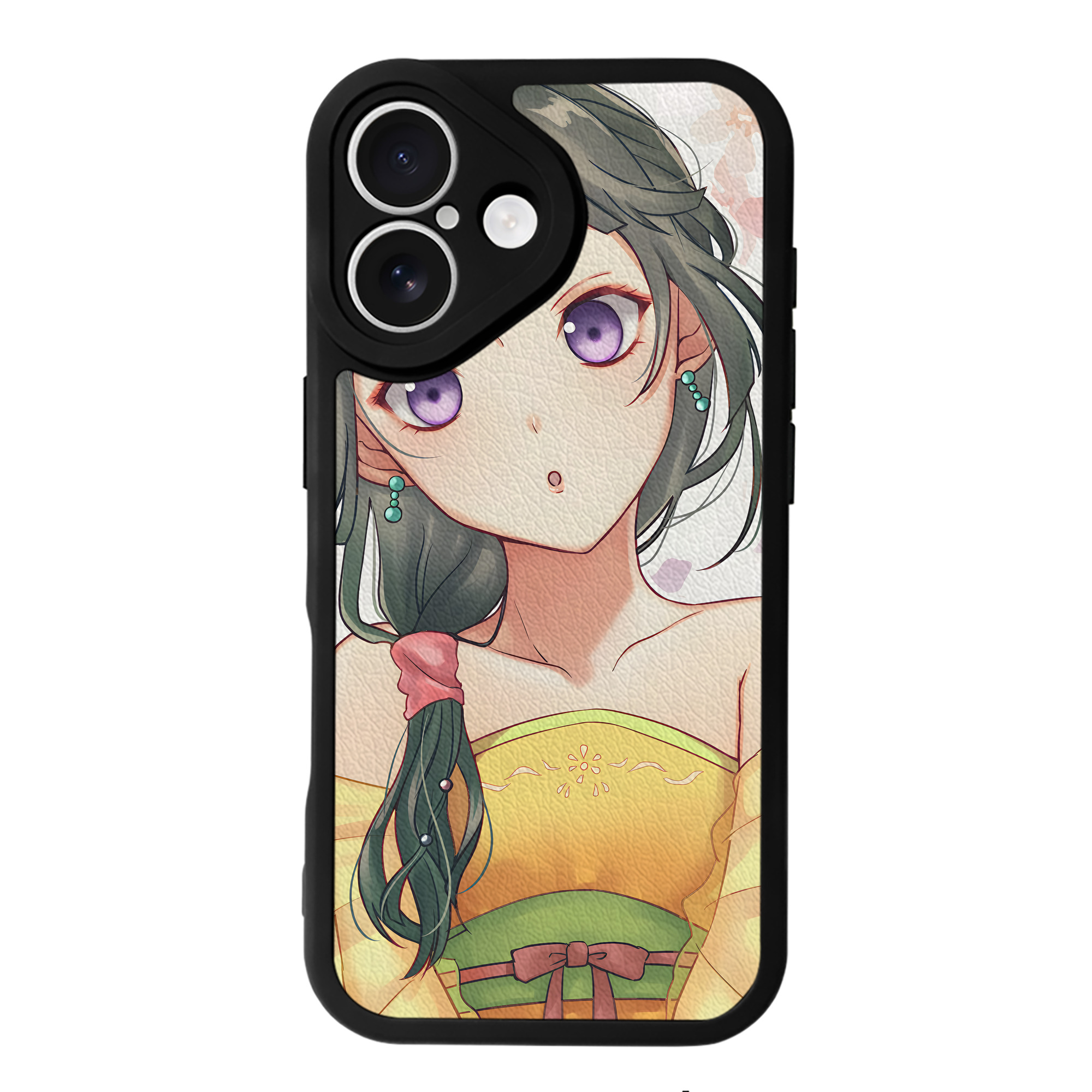 （画像用） 薬屋のひとりごと The Apothecary Diaries 【iPhone 16シリーズ対応】シリコンスマホケース（レザー調） 材質：シリコン